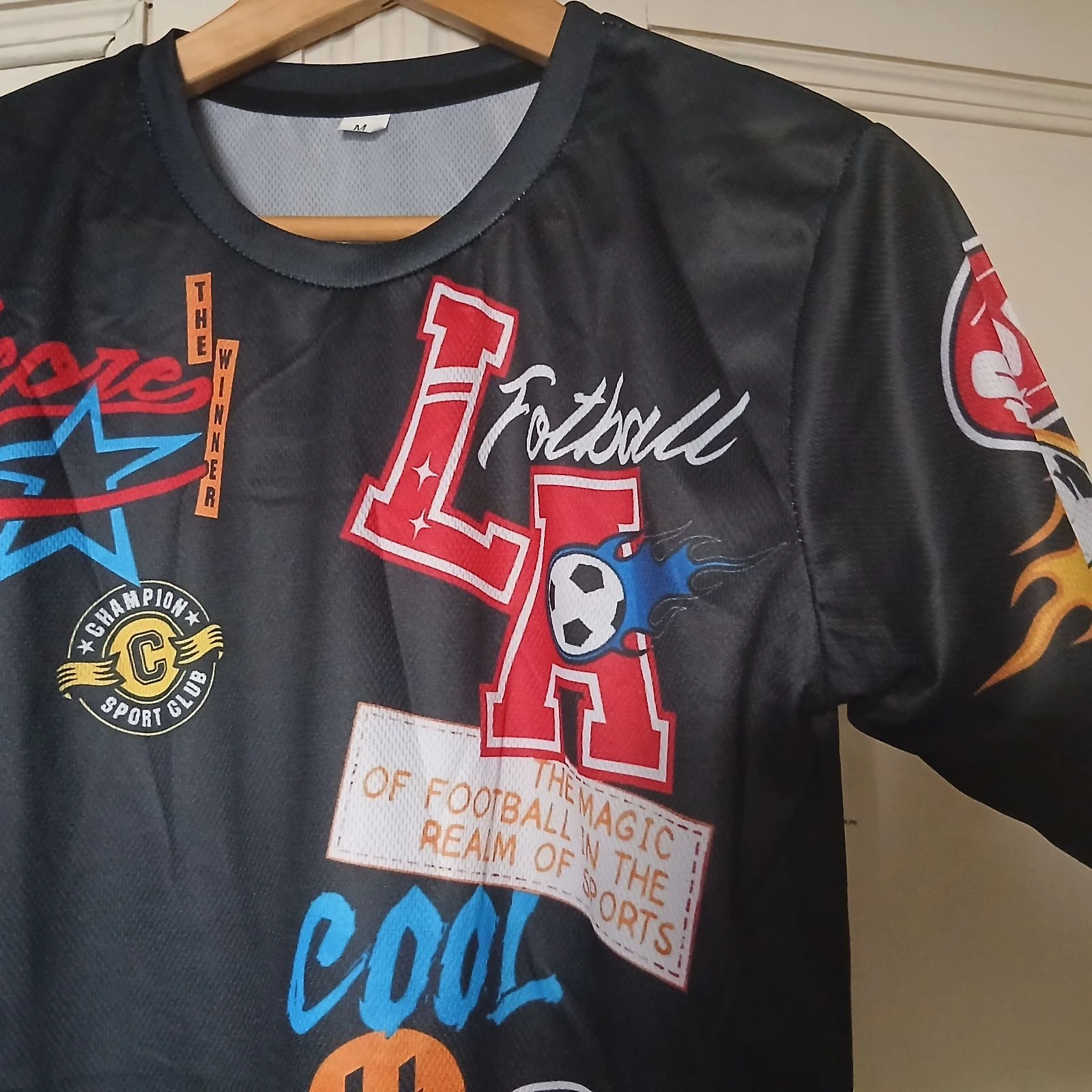 Camiseta Sport & Streetwear "Football / LA" – Tamanho M – photo 6